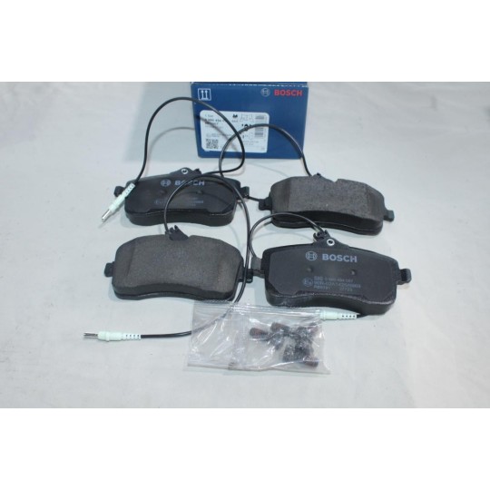 Lot 4 plaquettes de frein avant montage girling Bosch BP1007 0986494097 pour peugeot 407 