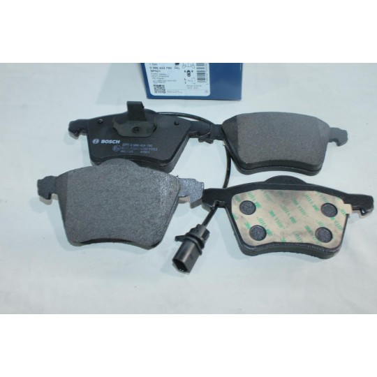 Jeu 4 plaquettes de frein avant montage teves Bosch BP921 0986424780 pour ford galaxy 1 seat alhambra volkswagen sharan 