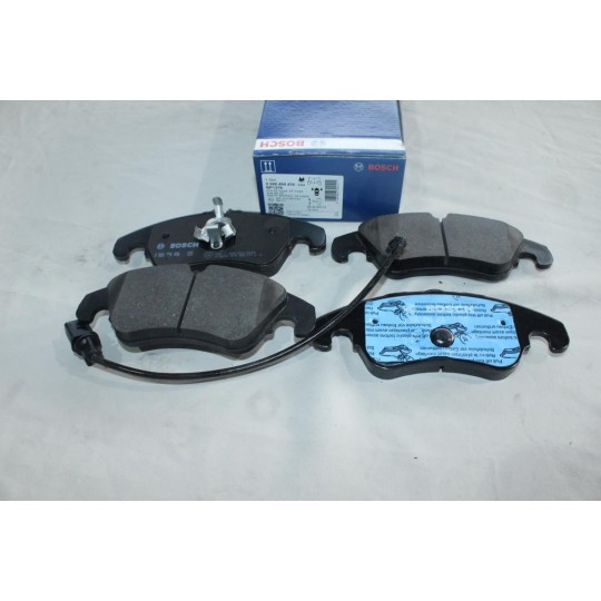 Jeu 4 plaquettes de frein avant montage lucas Bosch BP1378 0986494456 pour audi A5 A6 A7 Q5 