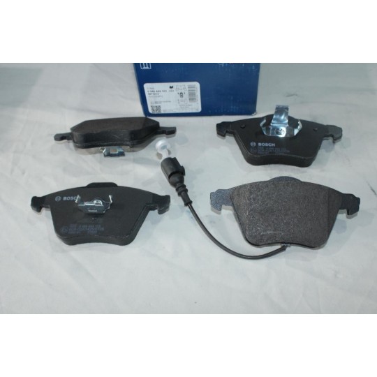 Lot 4 plaquettes de frein avant montage teves Bosch 0986494103 BP1013 pour audi A3 seat leon 2 II skoda superb 2 II volkswagen 