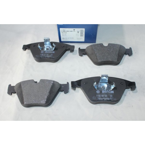 Jeu de 4 plaquettes de frein avant montage teves Bosch 0986494549 BP1470 pour BMW serie 5 et 6 F06 F10 F11 F12 F13 