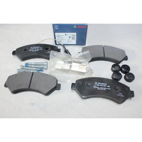 Lot 4 plaquettes de frein avant montage brembo Bosch BP1019 0986494589 pour fiat ducato 3 III peugeot boxer citroen jumper 