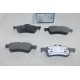Jeu de 4 plaquettes de frein arriere montage teves Bosch BP973 0986494063 pour mini one john cooper R50 R52 R53 