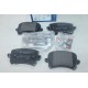 Lot 4 plaquettes de frein arriere montage girling Bosch BP1252 0986494626 pour volkswagen passat B6 B7 auydi Q3 seat alhambra 2 