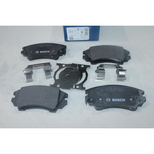 Jeu de 4 plaquettes de frein avant montage mando Bosch BP1325 0986494564 pour chevrolet camaro malibu opel insignia A astra J 