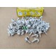 Boite 100 agrafes fixation de gaine tube 16mm Fix-ring 3509093000500 pour electricité et plomberie