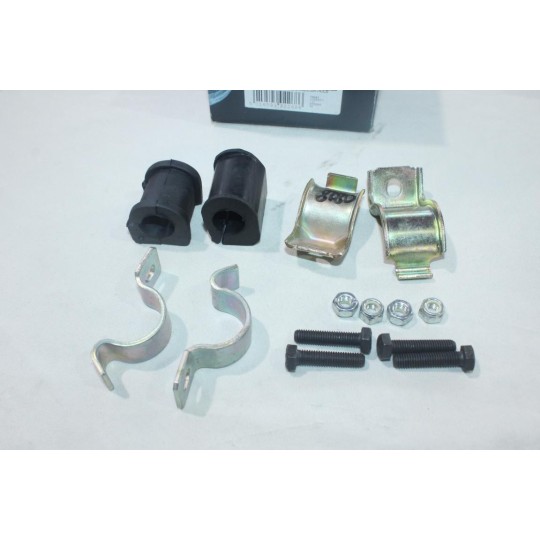 Jeu 2 silents bloc avec 4 etriers support fixation barre stabilisatrice Quinton Hazell EMBK2063 pour renault super 5 express 