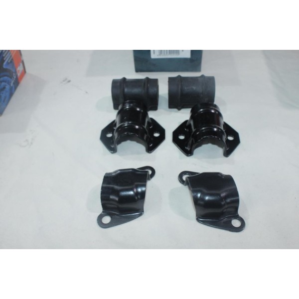 Kit 2 silents bloc + 4 supports fixation de barre stabilisatrice Quinton Hazell EMBK2252 pour renault 21 R21 