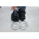 Lot 2 soufflets cremaillere de direction Quinton Hazell QG1094 pour renault 19 21 25 R19 R21 R25 express clio 1 espace 1 2 I II 