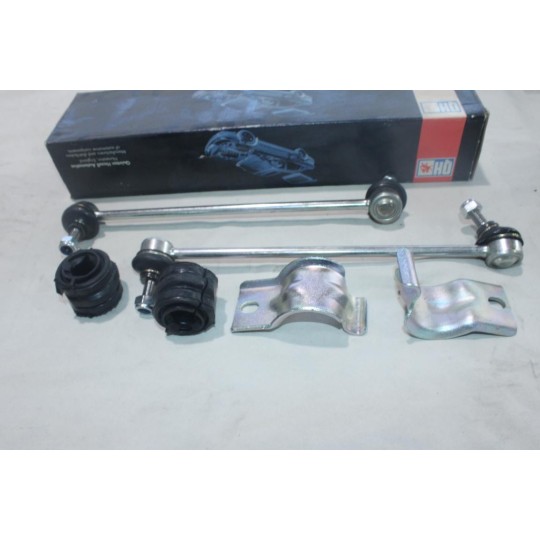 Kit 2 biellettes avec silents bloc de barre stabilisatrice Quinton Hazell EMBK2660 pour citroen ZX berlingo 1 xsara dont 