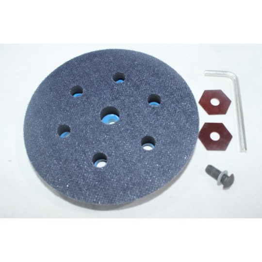 Plateau souple aspiration PAD 150mm 5/16" Siafast Blue line C7004.0150.1 pour ponceuse 