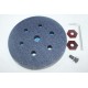 Plateau souple aspiration PAD 150mm 5/16" Siafast Blue line C7004.0150.1 pour ponceuse 
