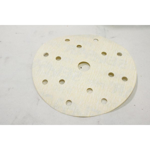 Boite 100 disques abrasif poncage 150mm 15H P360 Seicar JDS360 