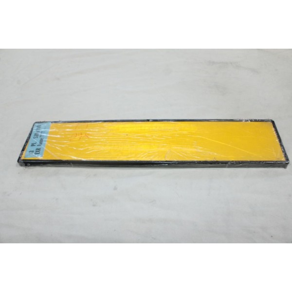 Lot 10 plaques immatriculation jaune 520x110 Tiflex 6130013 
