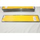 Lot 60 plaques immatriculation jaune 520x110 Tiflex 6E120 