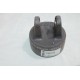 Pièce de liaison support embout de verin hydraulique axe Bondioli Pavesi 418011120 