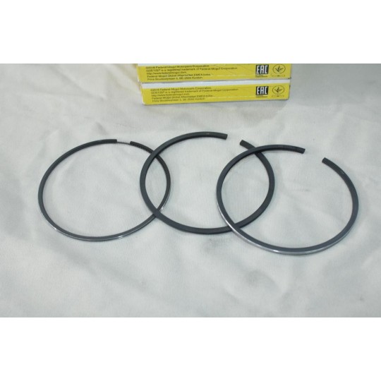 Lot 4 kits jeux de segments de pistons moteur (pour 4 pistons) Kolbenschmidt 08-124000-00 pour alfa romeo 147 156 159 166 fiat 