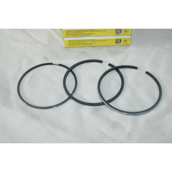 Lot 4 kits jeux de segments de pistons moteur (pour 4 pistons) Kolbenschmidt 08-124000-00 pour alfa romeo 147 156 159 166 fiat 