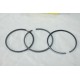 Lot 4 kits jeux de segments de pistons moteur (pour 4 pistons) Kolbenschmidt 08-109500-00 pour audi 80 100 volvo 240 740 760 