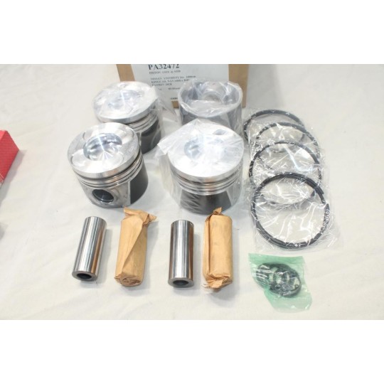Jeu 4 pistons moteur 89mm avec segmentations GTI PA32472 02209080.01 pour nissan kingcab navara D40 pathfinder 2.5DCI 2.5 DCI 