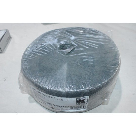 Rouleau bande abrasive poncage 115mm x 10m nylon ultra fine Indasa 440650 