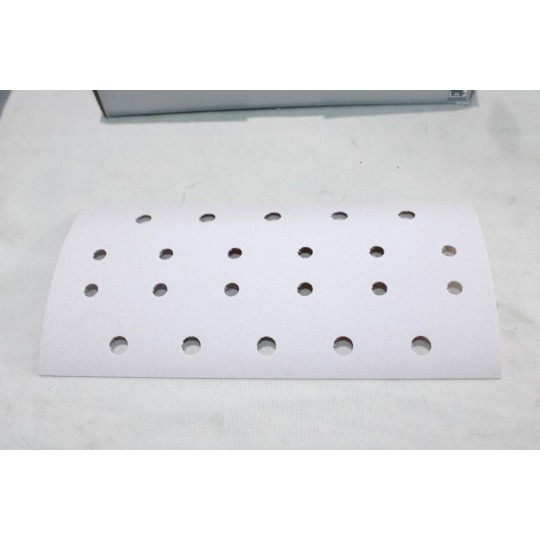 Boite 50 bandes abrasive de poncage rhynogrip white line P240 115x230mm 22H Indasa 45499 