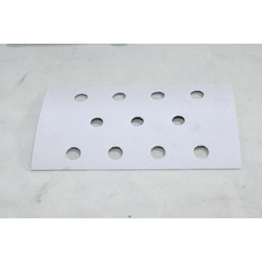 Boite 50 bandes abrasive de poncage rhynogrip white line P240 70x127mm 11H Indasa 45378 