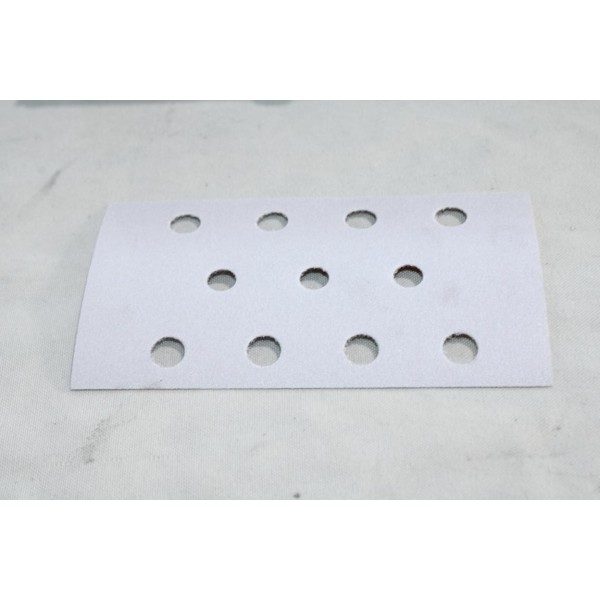 Boite 50 bandes abrasive de poncage rhynogrip white line P240 70x127mm 11H Indasa 45378 