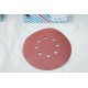 Boite 100 disques abrasif de poncage stearate red line velcro 150mm 8H P800 Indasa 5603902014868 