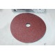 Boite 25 disques abrasif de poncage rhynofibre silver 180x22 P36 Indasa 27254 