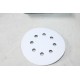 Boite 50 disques abrasif de poncage rhynogrip white line 125mm 8H P60 Indasa 00269 