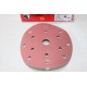 Boite 25 disques abrasif de poncage rhynogrip red line P150 150mm 15H Indasa 39787 