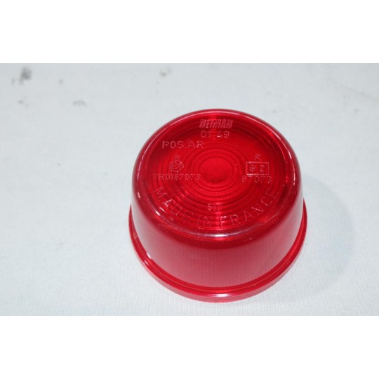 Cabochon rond rouge de feu Valeo 082893 D76 pour caravane manitou remorque neiman 0149 