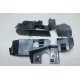 Jeu 2 supports fixation de phare Valeo 086977 pour renault clio 