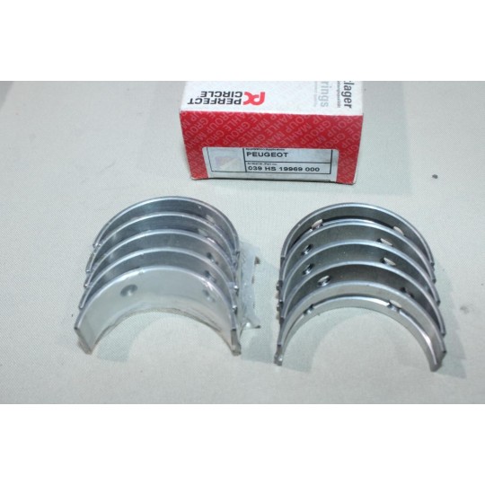 Jeu 10 demi coussinets de bielle Mahle 039HS19969000 pour citroen AX BX ZX C15 LNA visa saxo berlingo C2 C3 fiat fiorino 3 III 