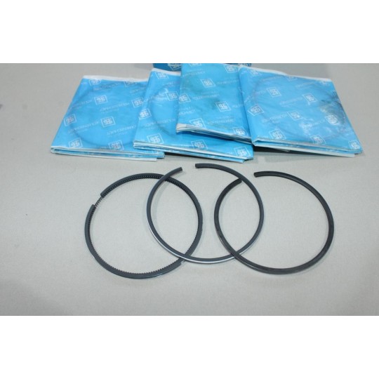 Pack 4 kits de segments segmentations de piston moteur (pour 4 pistons) Kolbenschmidt 800051840000 pour hyundai galloper 