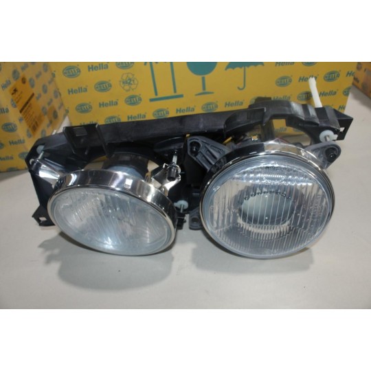 Phare projecteur avant gauche Hella 1DL006020-391 pour BMW serie 5 E34 partir de 1988 