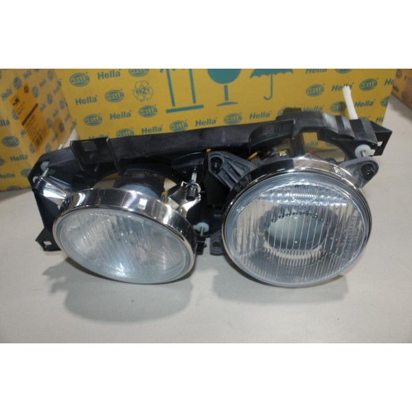Phare projecteur avant gauche Hella 1DL006020-391 pour BMW serie 5 E34 partir de 1988 