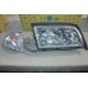 Phare projecteur avant droit + clignotant Hella 1EJ008040-061 pour mercedes classe C W202 partir de 1996 