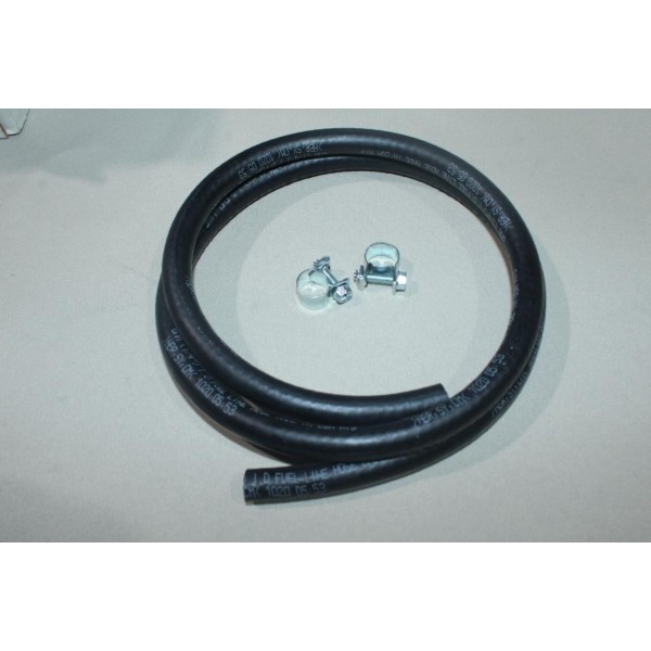 Kit tuyau durite de carburant 1m 1 metre de long avec 2 colliers Dayco 80490/1C 