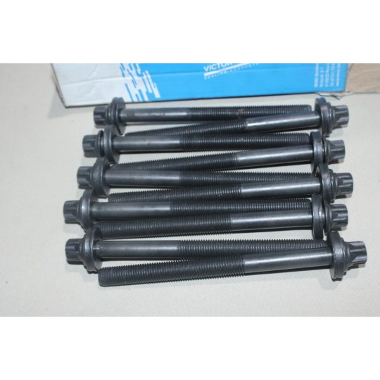 Jeu 10 vis de culasse Victor Reinz 14-32004-02 pour BMW serie 3 5 X3 E36 E39 E46 E60 E61 E83 E87 E90 E91 318D 320D 520D diesel 