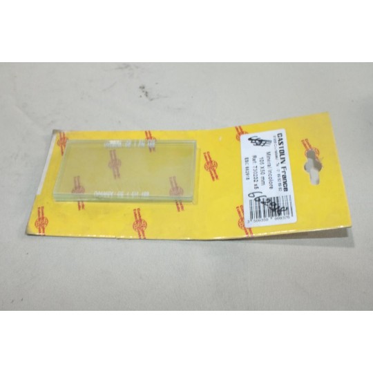 Lot 5 verres de protection des yeux minéral incolore masque de soudage 105x50mm Castolin 730232 