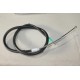 Cable de frein à main arriere droit Maurice Lecoy 4687 404810 pour renault clio 2 II avec ABS 