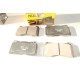 Jeu 4 plaquettes de frein avant montage brembo Textar 2309203 pour volvo S60 V70 mitsubishi lancer 7 VII renault megane 3 4 III 