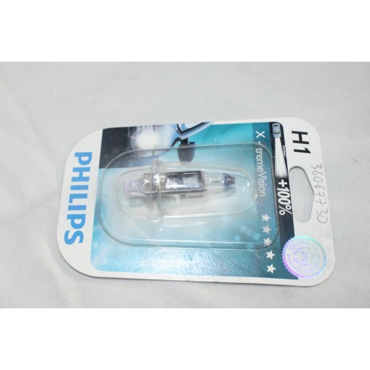 Ampoule de phare projecteur H1 x-treme vision +100% 55W Philips 12258XVB1 