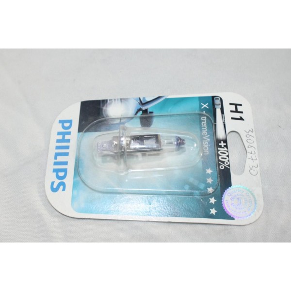 Ampoule de phare projecteur H1 x-treme vision +100% 55W Philips 12258XVB1 