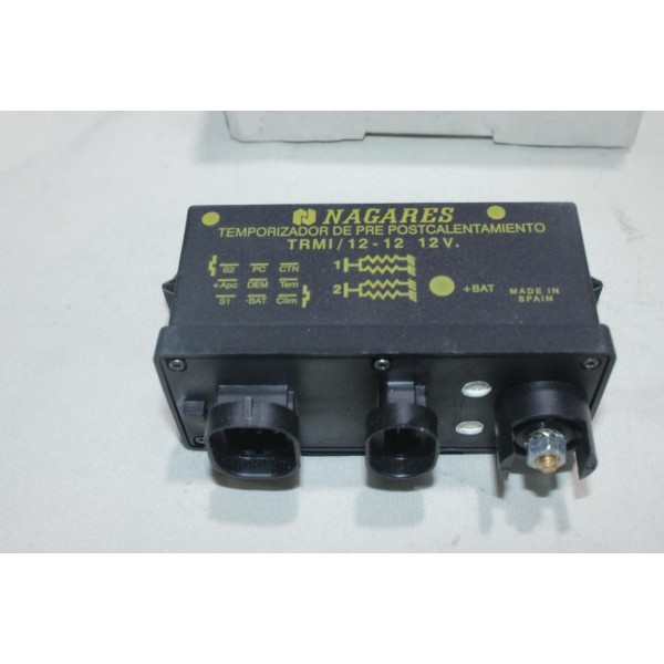 Boitier de prechauffage Nagares 100.0015 7700869319 TRMI/12-12 pour renault 19 21 R19 R21 clio 1 espace 2 II 1.9D 2.1D 2.1TD 