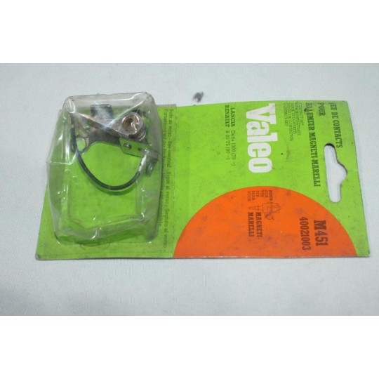 Jeu de contact rupteur allumage allumeur magneti marelli Valeo M451 40021003 pour lancia delta fiat 128 131 renault 14 20 R14 