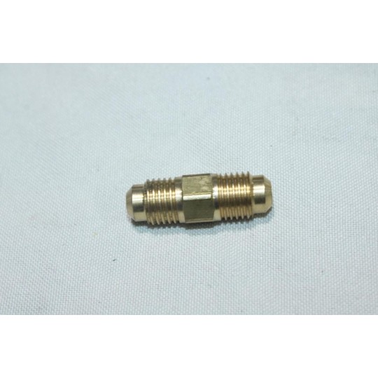 Manchon raccord adaptateur male male 1/4 durite tuyau de climatisation Ecoclim 400A61 