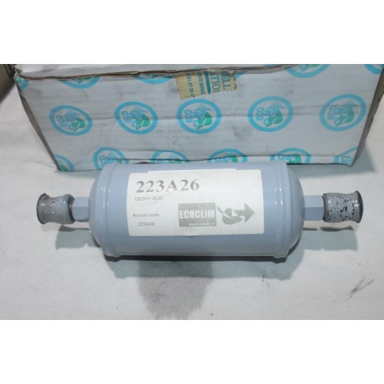 Bouteille deshydratante filtre deshydrateur circuit gaz de climatisation Ecoclim 223A26 023Z3050 pour bus carrier HTC 